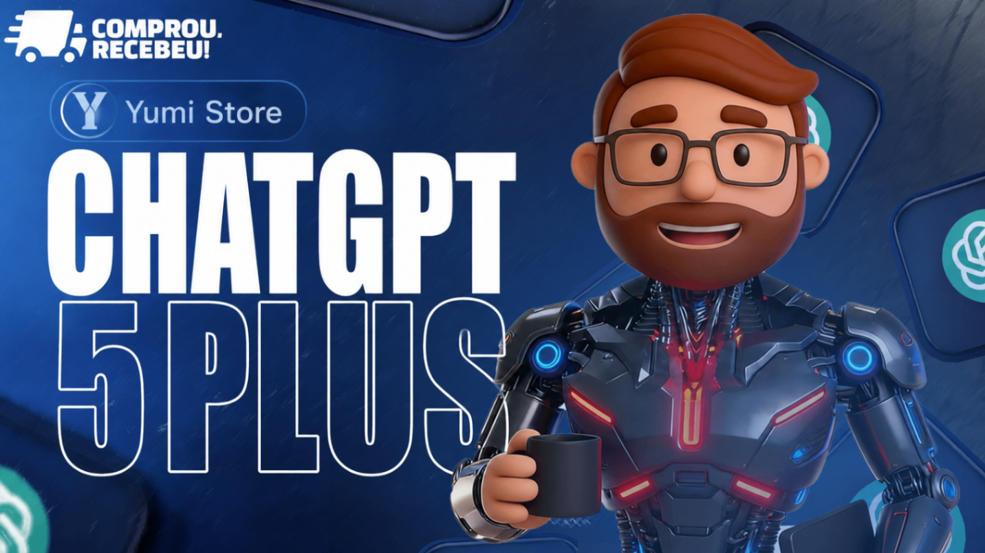 CHATGPT 5 PLUS - PLANO MENSAL 30 DIAS - ACESSO COMPARTILHADO